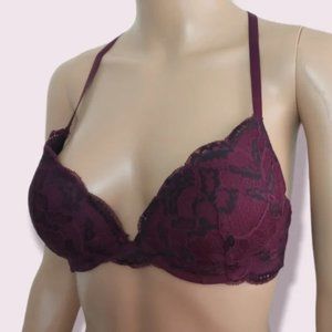 Lace Pattern La Senza Obsession Bra Sz 32D